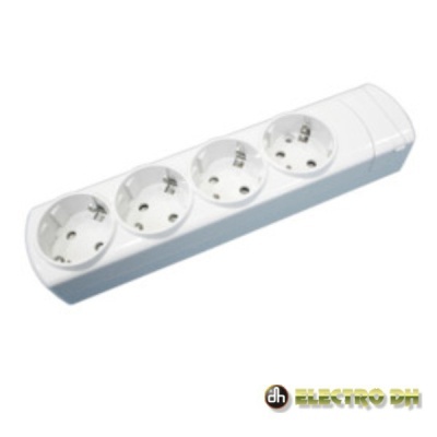 TOMADA ELÉTRICA C 4 SAÍDAS SCHUKO EDH