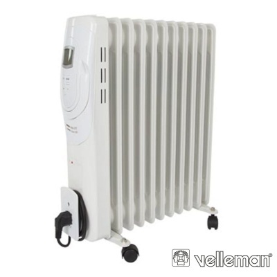 RADIADOR A ÓLEO 2500W 11 ELEMENTOS C VISOR LCD PEREL