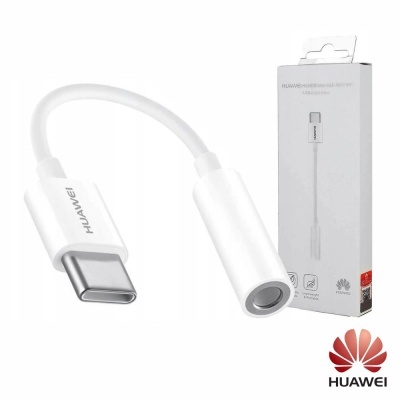 Adaptador USB-C Macho P Jack 3.5mm CM20 Branco HUAWEI