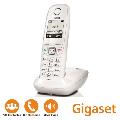 Telefone S Fios AS405 Branco Gigaset