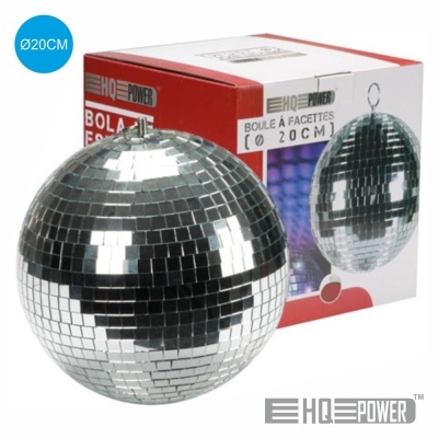 BOLA DE ESPELHOS 20CM HQ POWER