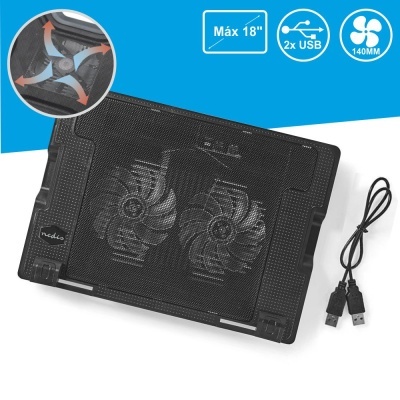 Base De Refrigeração P Portátil 18" Universal NEDIS