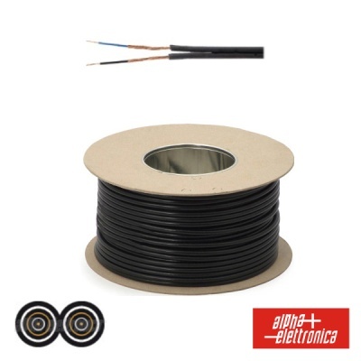 CABO ELETRONICA 2 CONDUTORES + 2 MALHAS 2x0.14 Dim 3x6.3 PRE