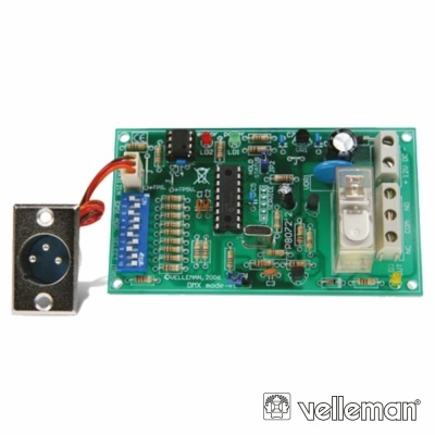 KIT RELÉ CONTROLADO POR DMX