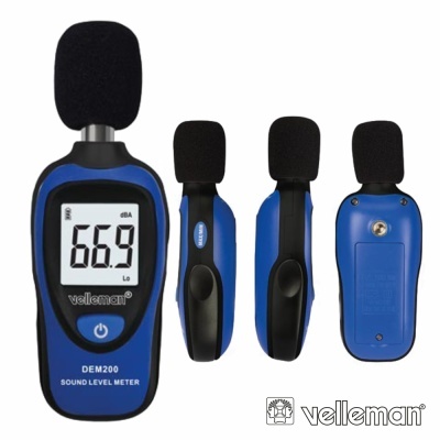 MINI SONÓMETRO DIGITAL VELLEMAN