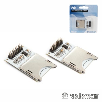 MÓDULO EXTENSÃO DE MEMÓRIA CARTÃO SD P ARDUINO VELLEMAN