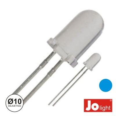LED 10MM ALTO BRILHO AZUL JOLIGHT