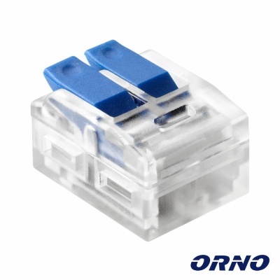 Ligador Rápido c Patilha 2 Condutores 0.75-4mm² 10x ORNO