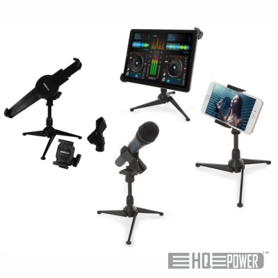 Suporte de Mesa P MicrofoneSmartphoneTablet HQ POWER