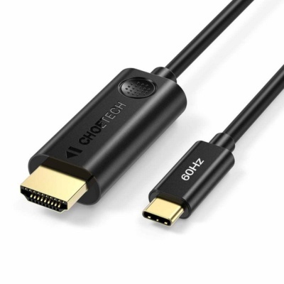 Cabo HDMI Macho  USB-C Macho Preto 4K 1.8m