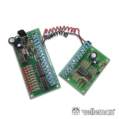 KIT COMANDO À DISTANCIA C 2 FIOS E 10 CANAIS VELLEMAN