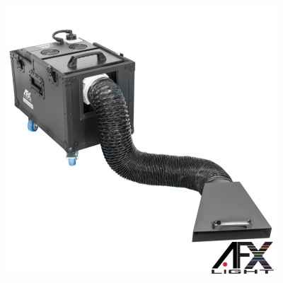 Máquina de Fumos Low Fog 2000W DMX LCD Comando AFXLIGHT