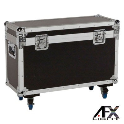 MALA TRANSPORTE DJ P 2MOVING HEAD SPOT200LED RODAS AFXLIGHT