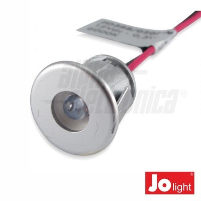FOCO LED 0.3W 12V 18MM BRANCO FRIO P ENCASTRAR IP20 JOLI
