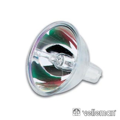 Lâmpada halógena para projetor com reflector e base de encaixe