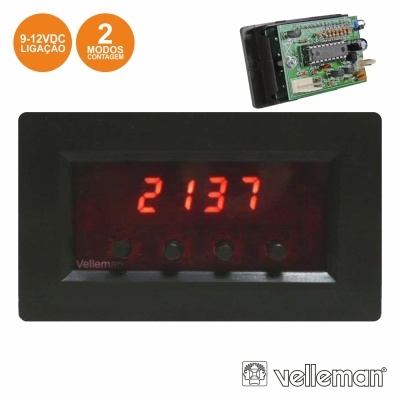 KIT PAINEL CONTADOR VELLEMAN