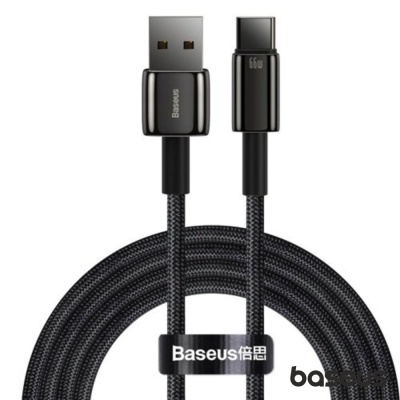 Cabo USB-A Macho  USB-C Macho Tungsten 2m BASEUS