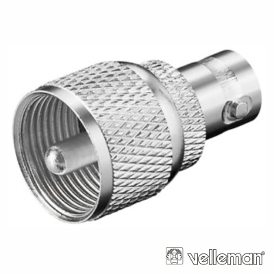 ADAPTADOR PL MACHO  BNC FEMEA