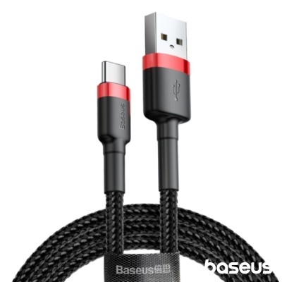 Cabo USB-A Macho P USB-C Macho 1m Cafule BASEUS