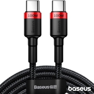 Cabo USB-C 2.0 PD Macho P USB-C PD Macho 5A 2m 100W BASEUS
