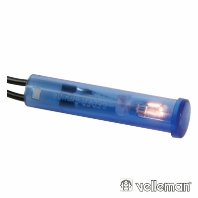LUZ PILOTO REDONDO AZUL 24V 7MM VELLEMAN
