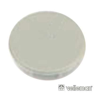 TAMPA P BOTÃO DE 21MM CINZA