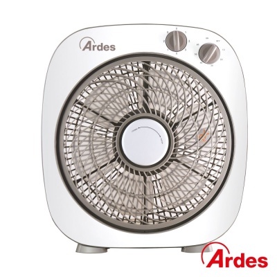 Ventoinha Box de Chão Ø26cm 50W Branca ARDES