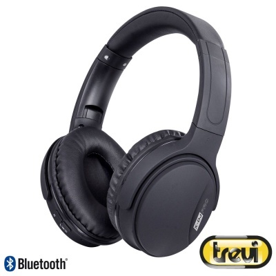 Auscultadores Bluetooth S Fios Preto TREVI