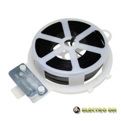 Rolo de Arame P Atar Preto 30m