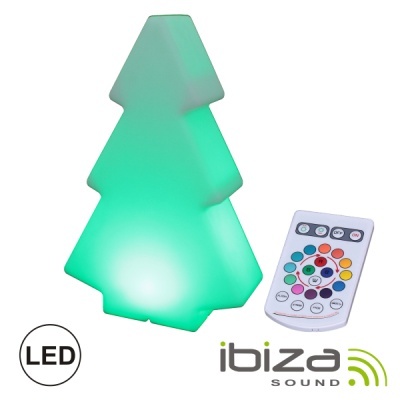 ÁRVORE DE NATAL ILUMINADA C LED RGB COMANDO IP65 IBIZA