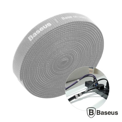 Velcro P Organização de Cabos 3m Cinzento BASEUS
