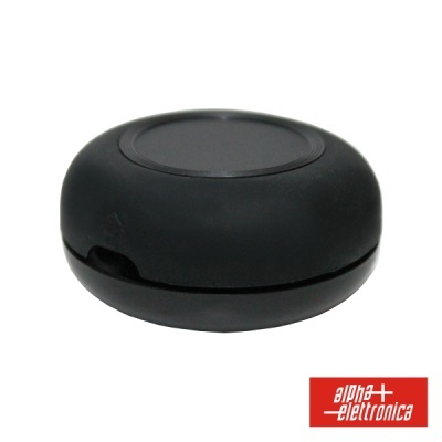 ENROLADOR DE CABOS EM PLÁSTICO PRETO