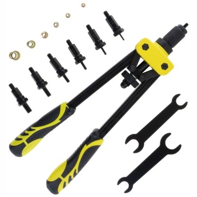 Alicate de Rebites C 6 Adaptadores E 150 Porcas de Rebite