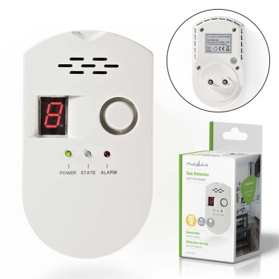 DETECTOR DE GÁS C ALARME