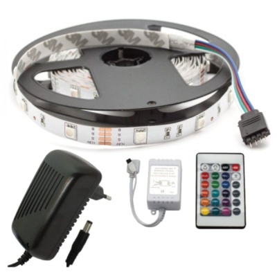 Kit Fita 150 LEDS 5050 12V 5m RGB C Control IP20