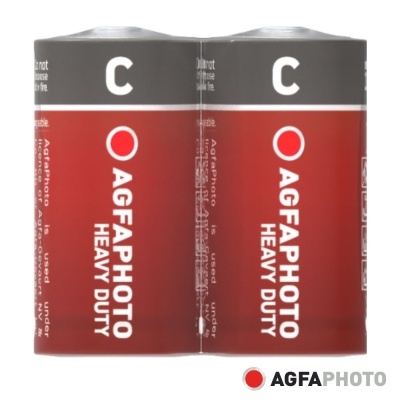 Pilha Zinco-Carvão R14C 1.5V 2x AGFAPHOTO