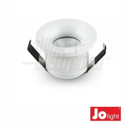 FOCO LED 4W 11.4V 45MM BRANCO QUENTE P ENCASTRAR IP20