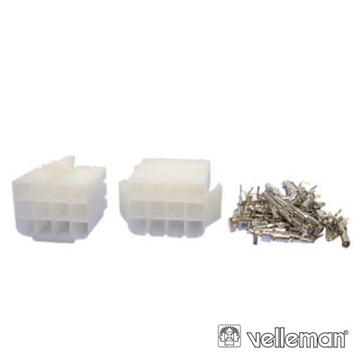 CONJUNTO DE CONECTORES MULTIFUNÇÕES P CABOS VELLEMAN