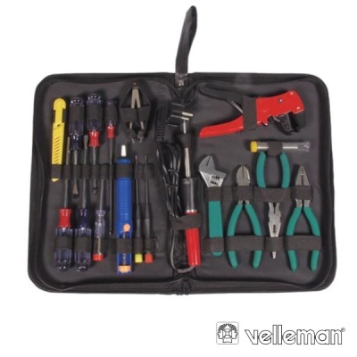 CONJUNTO DE 18 FERRAMENTAS VELLEMAN