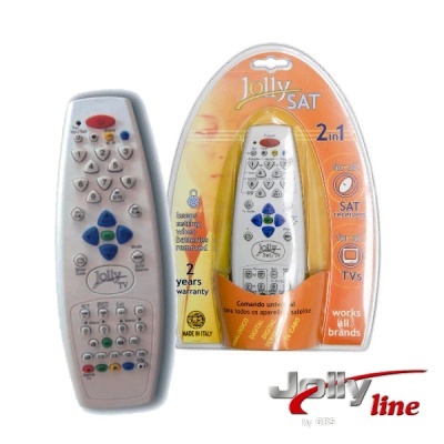 TELECOMANDO UNIVERSAL TV 2:1 JOLLY