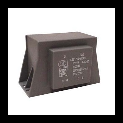 TRANSFORMADOR 25VA C CHAPA 2x9V 2x1.389A