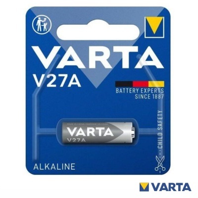 Pilha Alcalina A27LR27A 12V Blister VARTA