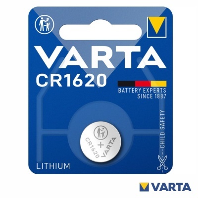 Pilha Lithium Botão CR1620 3V Blister VARTA