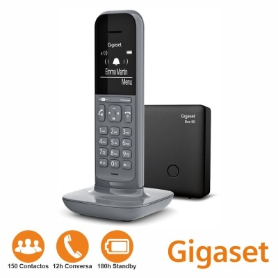 Telefone S Fios CL390 Cinzento GIGASET