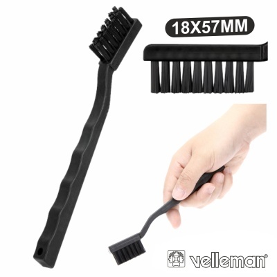 ESCOVA ANTI-ESTÁTICA LARGA 175MM VELLEMAN