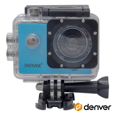 Câmara De Ação HD 720P 5MP Azul DENVER