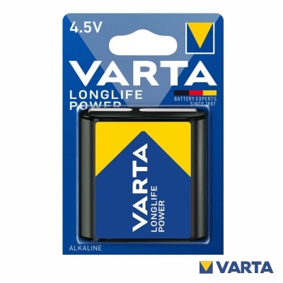 Pilha Alcalina 4.5V3LR12 Longlife Power VARTA