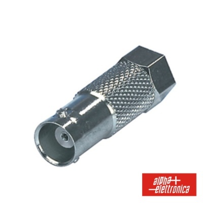 Ficha Adaptadora F Macho  Bnc Fêmea