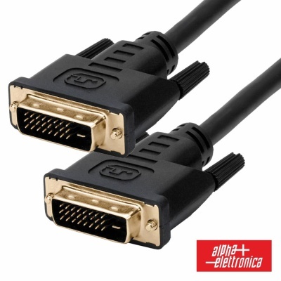 Cabo DVI-D Dual Link Macho  DVI-D Dual Link Macho 3m ALPHA