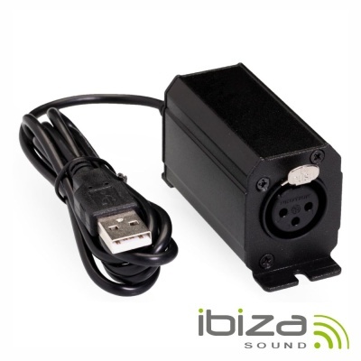 Controlador DMX 128 Canais C Software Interface USB IBIZA